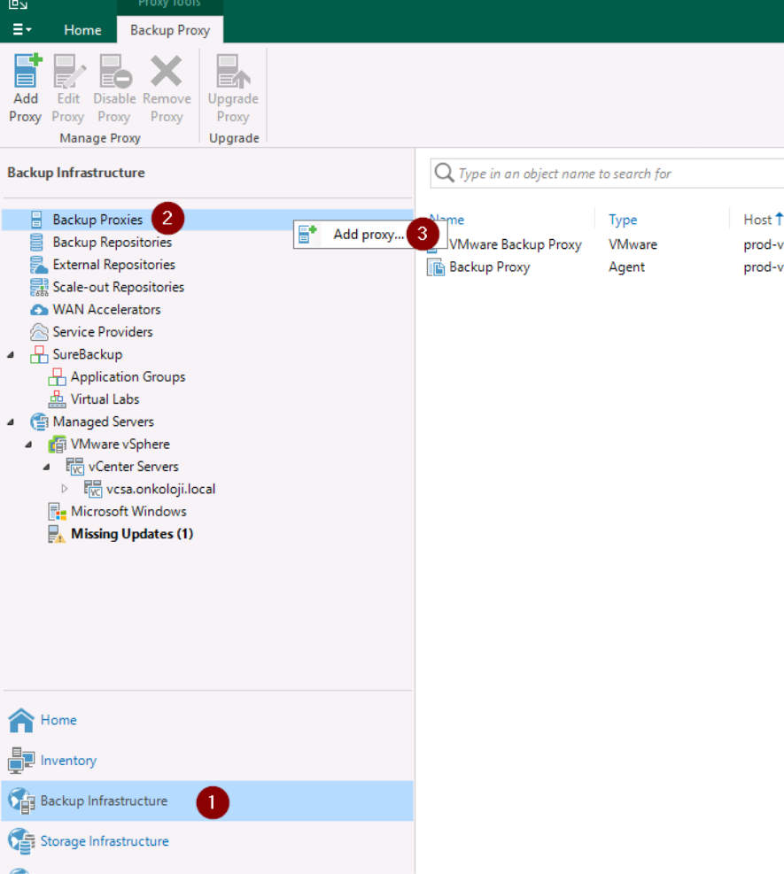03| Veeam Backup Proxy