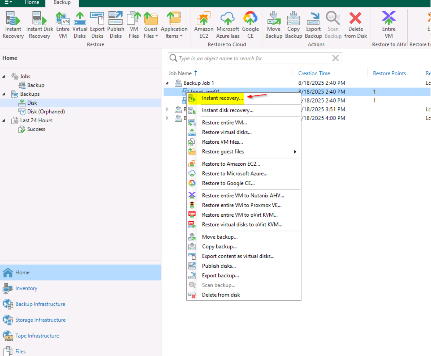 05| Veeam VM Recovery