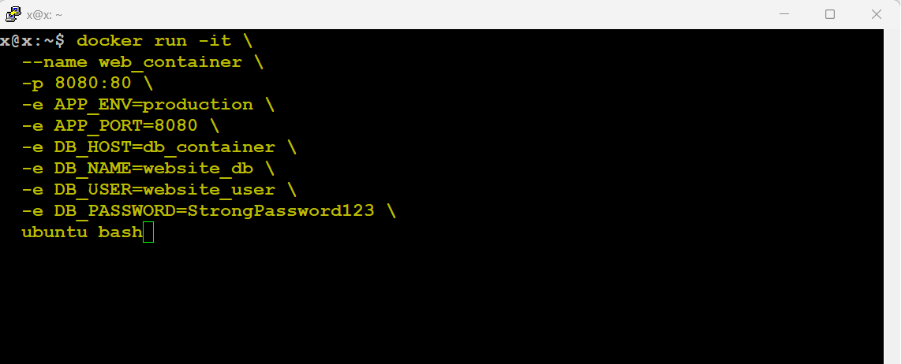07 | Docker Environment Variables