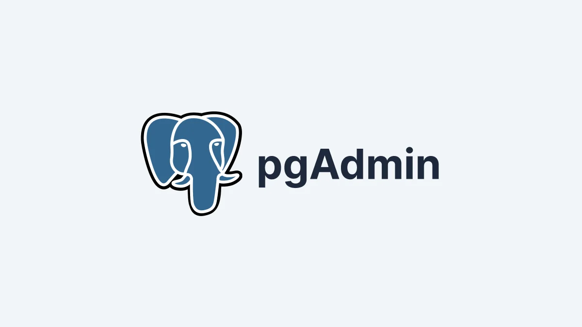 PGAdmin Install