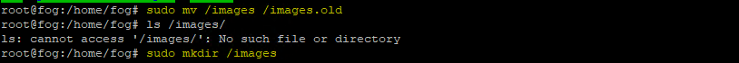 Adding Storage to a FOG Server
