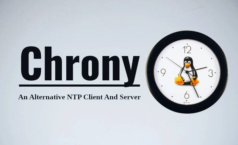 docker chrony ntp server install