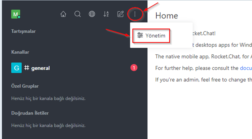 rocketchat ldap entegrasyonu