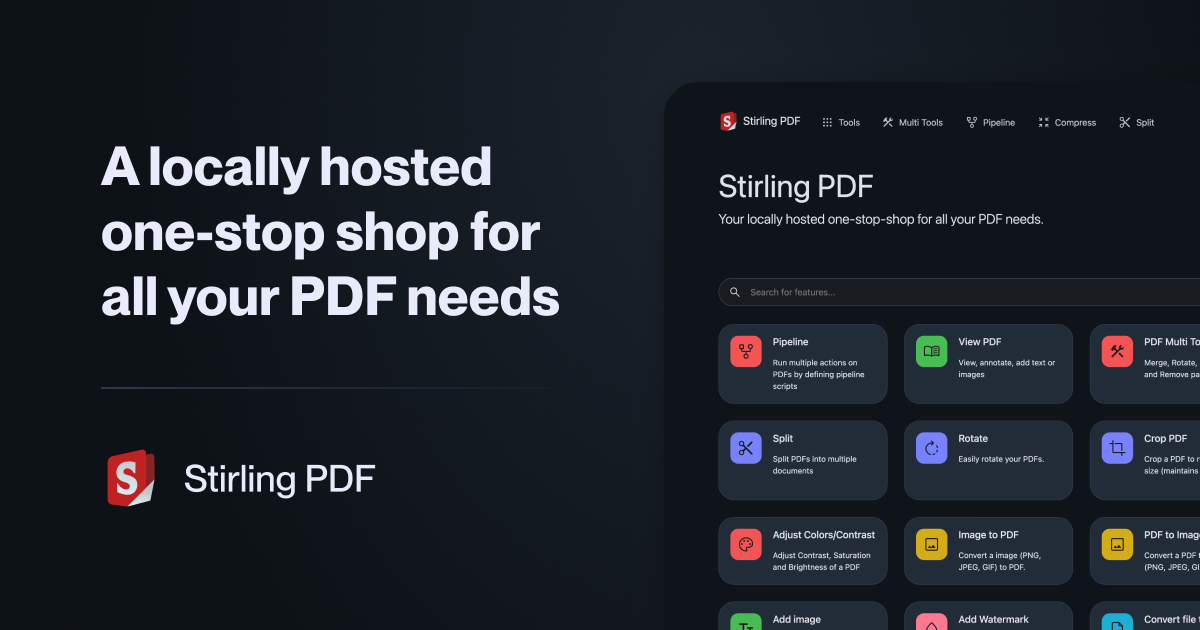 stirling-pdf install