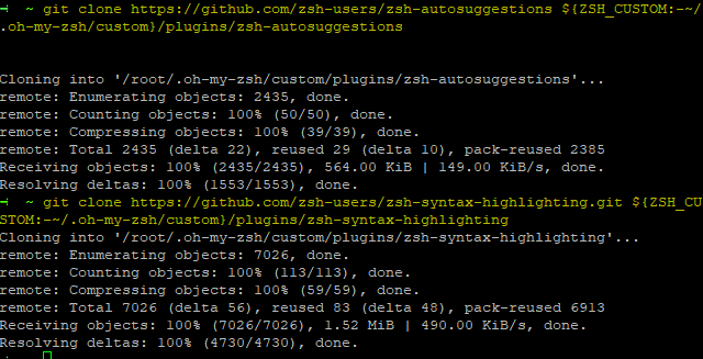 Oh My Zsh Plugins