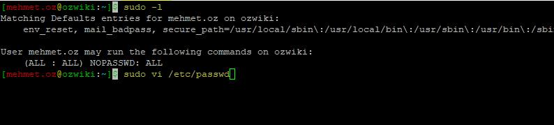 disable root account