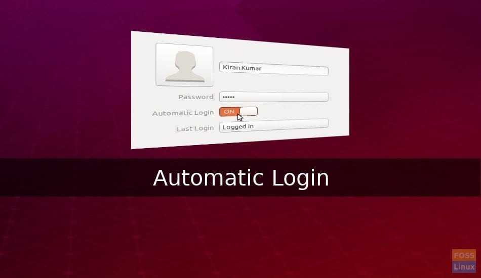 linux autologon