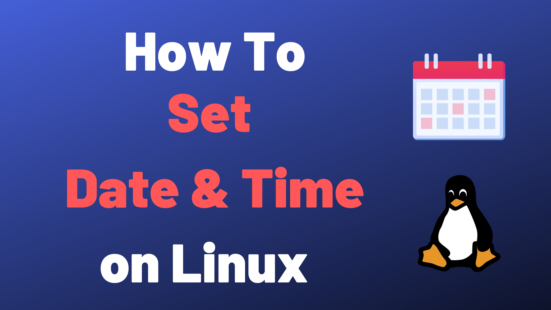 linux saat ve tarih ayarları