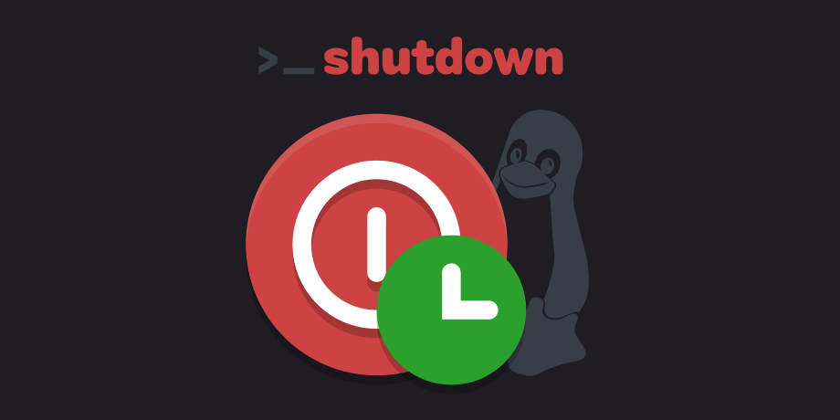 shutdown command