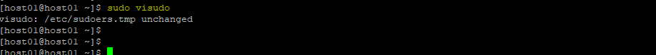 sudo no password