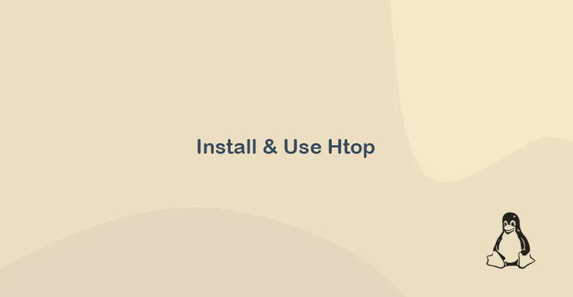 htop kullanımı