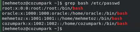 grep komutu