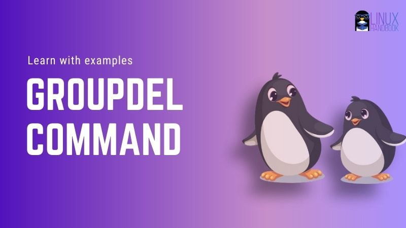 groupdel command