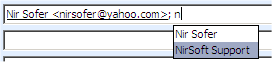 Outlook Otomatik Tamamlandı