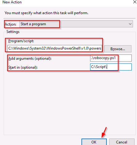 Searching for files and sending notifications with Powershell