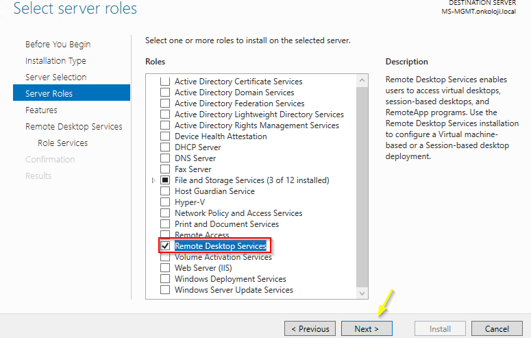 Remote Desktop Services License Extension