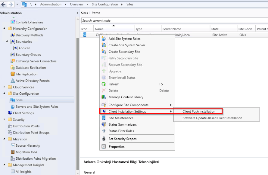 03|sccm agent install | uninstall