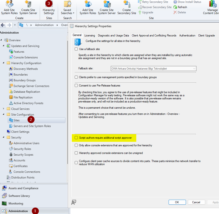 17|sccm run script