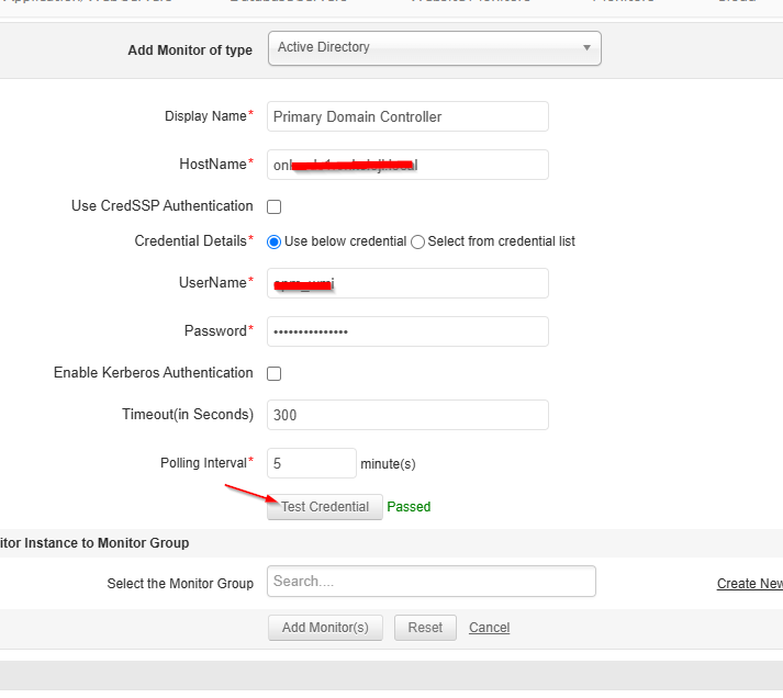 apm active directory monitoring