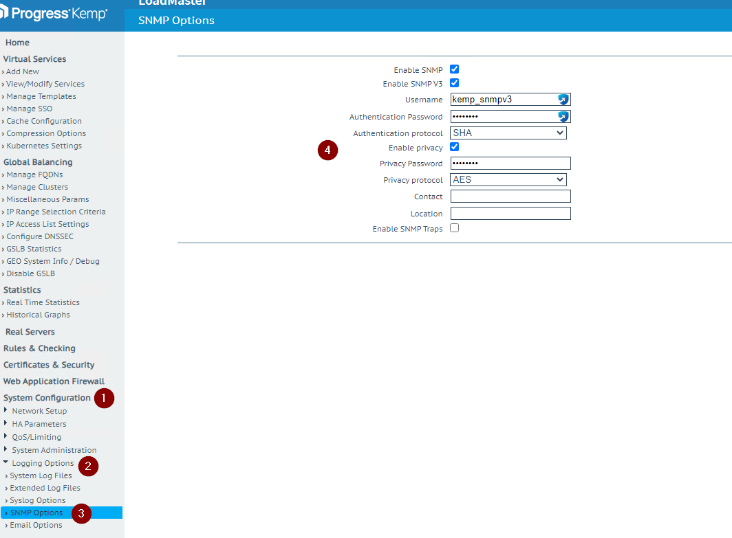 Opmanager Load Balancer Monitoring