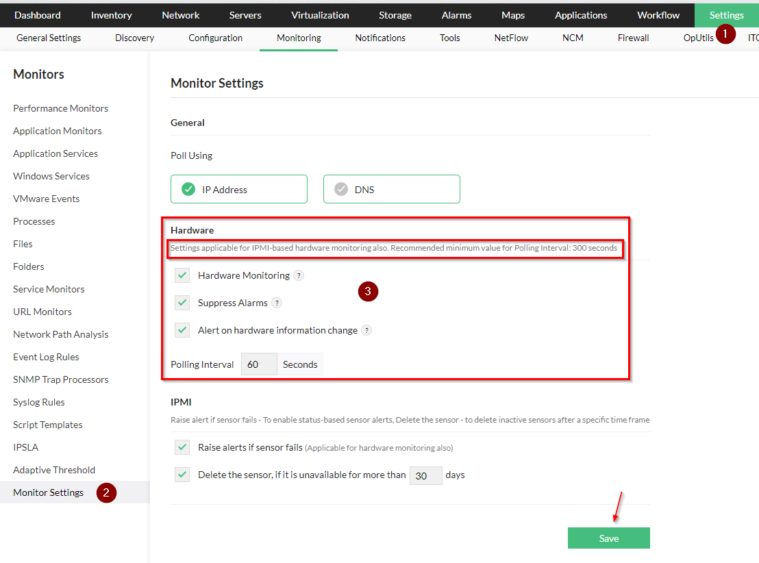 Opmanager Switch Monitor