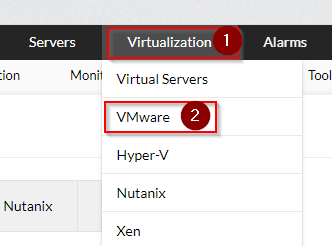 Opmanager Add vMware Monitor