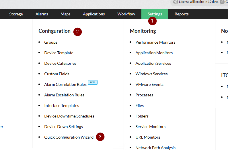 Opmanager vMware DataStore Monitor