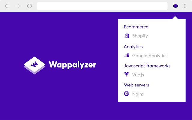 wappalyzer kullanımı