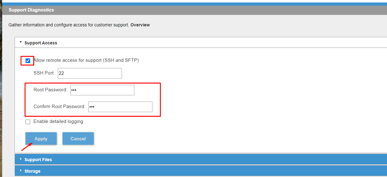 SSH Access Lenovo IX4-300d
