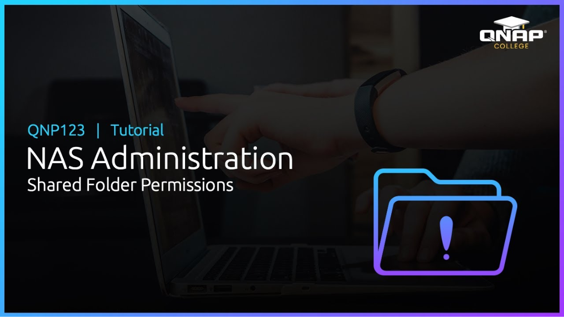 qnap shared folders and the permission