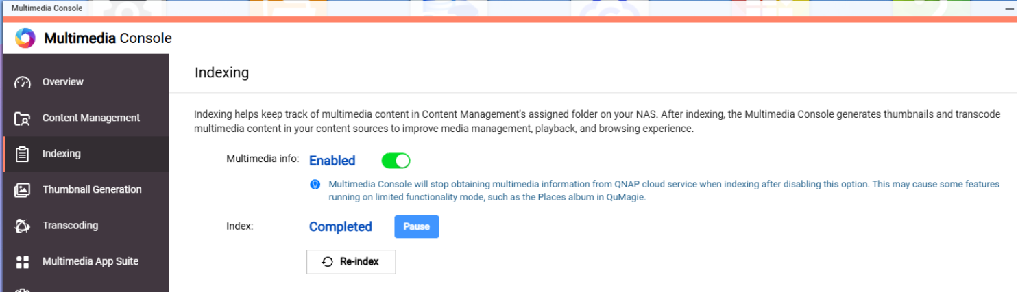 qnap thumbnail