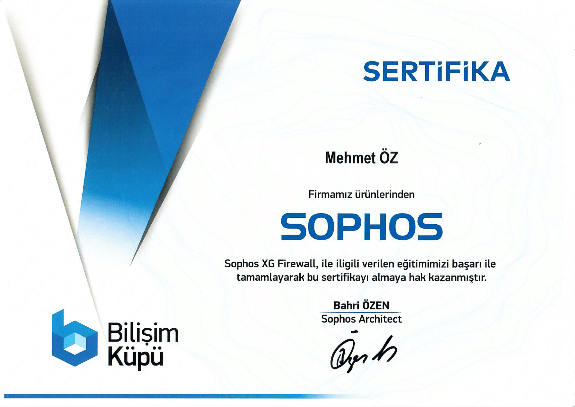 Firewall Sertifikası